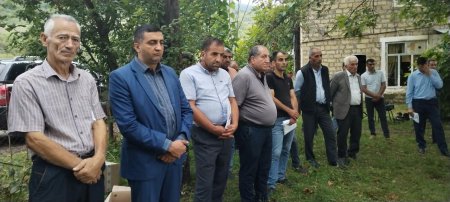 Novruz Aslan Talıstan kəndinin seçiciləri ilə görüşüb