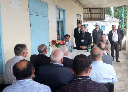 Novruz Aslan Cülyan kəndinin seçiciləri ilə görüşüb
