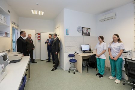 Çağırışçıların yekun tibbi müayinəsinin aparıldığı Tibbi Qiymətləndirmə Mərkəzinə baxış keçirilib