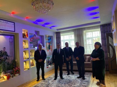 Novruzəli Aslanov İsmayıllıda şəhid ailələri ilə görüşüb və sakinləri qəbul edib -Fotolar