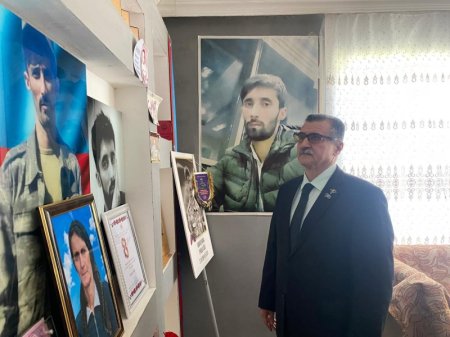 Novruzəli Aslanov İsmayıllıda şəhid ailələri ilə görüşüb və sakinləri qəbul edib -Fotolar