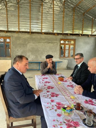Novruzəli Aslanov İsmayıllıda şəhid ailələri ilə görüşüb və sakinləri qəbul edib -Fotolar