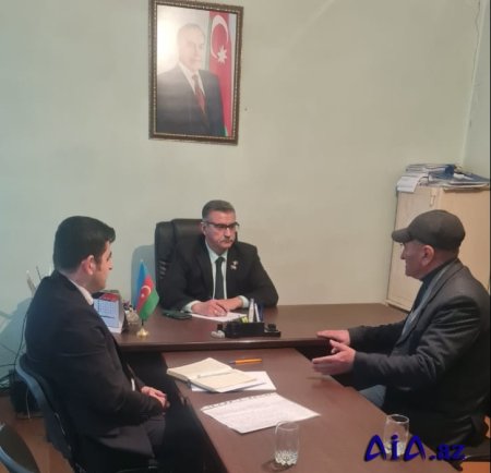 Novruzəli Aslanov İsmayıllıda şəhid ailələri ilə görüşüb və sakinləri qəbul edib -Fotolar