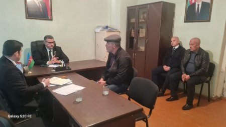 Novruzəli Aslanov İsmayıllıda şəhid ailələri ilə görüşüb və sakinləri qəbul edib -Fotolar