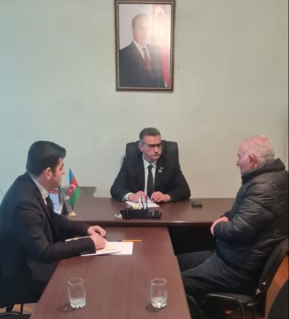 Novruzəli Aslanov İsmayıllıda şəhid ailələri ilə görüşüb və sakinləri qəbul edib -Fotolar
