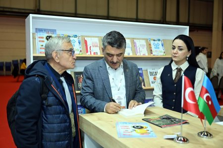 Azərbaycanın ilk dəfə "fəxri qonaq ölkə" olduğu 41-ci İstanbul Beynəlxalq Kitab Sərgisinin açılışı keçirilib