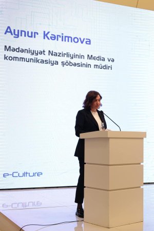 “e-Culture” rəqəmsal idarəetmə modeli çərçivəsində görülmüş işlərlə bağlı təqdimat keçirilib