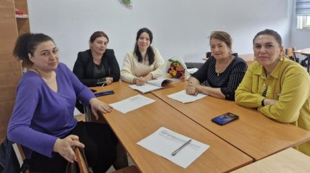 Qaxda “Müasir metodik xidmətin təşkili” layihəsi çərçivəsində metodiki görüşlər davam edir