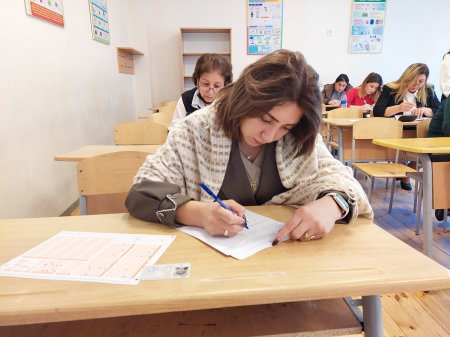Təlim-tərbiyə işləri üzrə direktor müavini  və məktəbdənkənar, sinifdənxaric tərbiyə işi üzrə təşkilatçı vəzifəsinə işə qəbul üzrə test imtahanı keçirilib