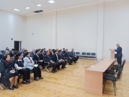 "Xüsusi hallar zamanı görülməli işlər barədə prosedur qaydalar"a dair görüşlər keçirilib