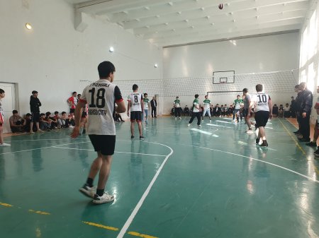 "8 Noyabr  -  Zəfər Günü"nə ???????? həsr olunmuş məktəbli oğlanlar arasında voleybol idman növü üzrə rayon turniri keçirildi