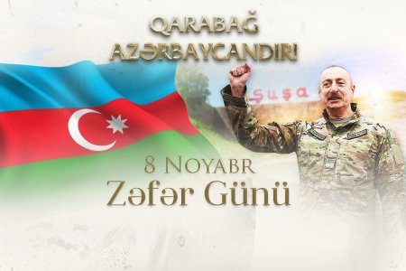 44 günlük qəhrəmanlıq savaşımız tarix boyu şanlı qürur mənbəyimiz olaraq qalacaq!