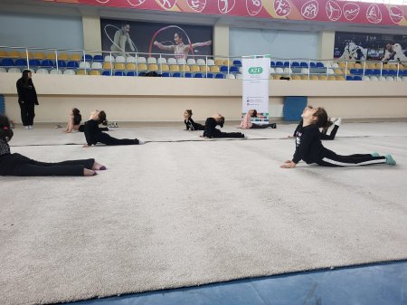 "İdman hamı üçün" layihəsi çərçivəsində "Gimnastika hamı üçün" devizi altında nümunəvi çıxışlar keçirildi