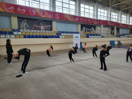 "İdman hamı üçün" layihəsi çərçivəsində "Gimnastika hamı üçün" devizi altında nümunəvi çıxışlar keçirildi