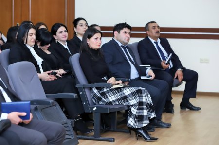 Məktəbəqədər təhsil müəssisələrində çalışanlarla görüş keçirilib