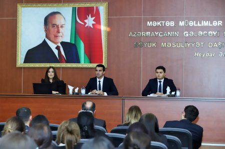 Məktəbəqədər təhsil müəssisələrində çalışanlarla görüş keçirilib