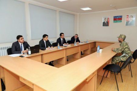 18 noyabr tarixində Kürdəmirdə vətəndaş qəbulu həyata keçirilib