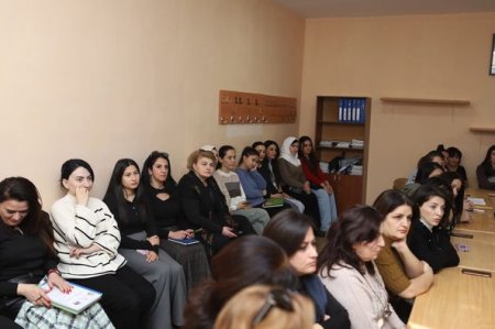 “Emosional intellekt və onun təhsildə əhəmiyyəti” mövzusunda görüş keçirilmişdir
