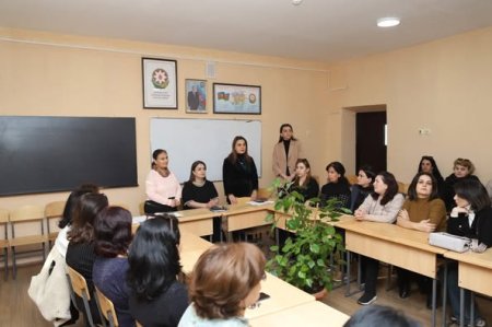 “Emosional intellekt və onun təhsildə əhəmiyyəti” mövzusunda görüş keçirilmişdir