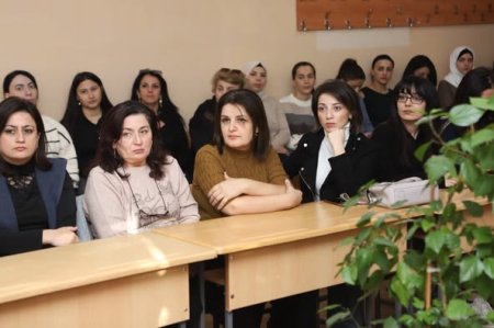 “Emosional intellekt və onun təhsildə əhəmiyyəti” mövzusunda görüş keçirilmişdir