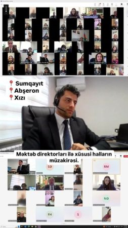 Xüsusi hallara dair online görüş keçirilib