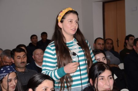 İlk dəfə müəllim kimi əmək fəaliyyətinə başlayan təhsilverənlərlə görüş keçirilib