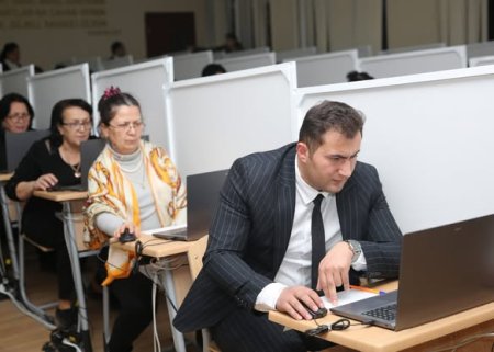 Gəncə-Daşkəsən Regional Təhsil İdarəsinin Mərkəzləşdirilmiş mühasibatlığın mühasiblərinin iştirakı ilə qiymətləndirmə keçirilib