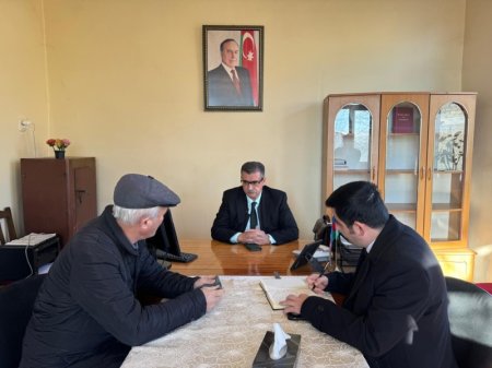 Novruzəli Aslanov İsmayıllıda vətəndaşların növbəti qəbulunu keçirib -Fotolar
