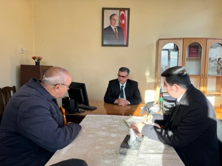 Novruzəli Aslanov İsmayıllıda vətəndaşların növbəti qəbulunu keçirib -Fotolar