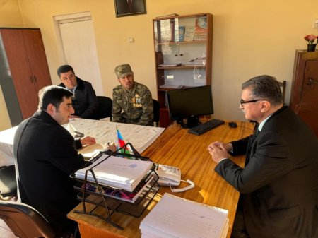Novruzəli Aslanov İsmayıllıda vətəndaşların növbəti qəbulunu keçirib -Fotolar