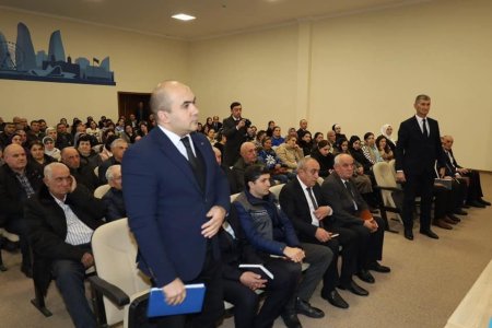 Vətəndaşlarla növbəti səyyar qəbul İsmayıllı şəhər N.Behdiyev adına 6 saylı tam orta məktəbdə keçirilib