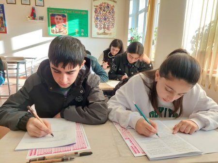 Respublika fənn olimpiadalarının rayon (şəhər) mərhələsi keçirilib