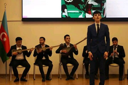 Şəhid Elşad  Hacıbaba oğlu Əliyevin 50 illik yubileyi ilə əlaqədar keçirilən tədbirdə iştirak edib