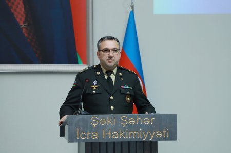 Dövlət Xidməti Şəkidə gənclər üçün tədbir keçirdi