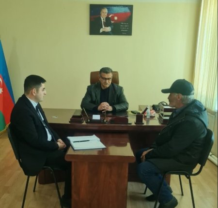 Millət vəkili Novruzəli Aslanov İsmayıllıda vətəndaşların növbəti qəbulunu keçirib -Fotolar