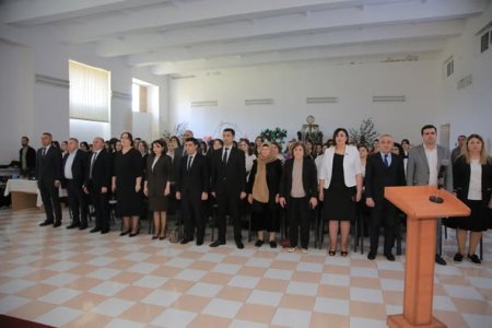 Şıxəli Qurbanovun anadan olmasının 100 illik yubiley tədbiri keçirilib 