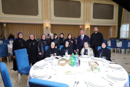 Naxçıvanda şəhid ailələri və qazilər üçün iftar süfrəsi təşkil edilib