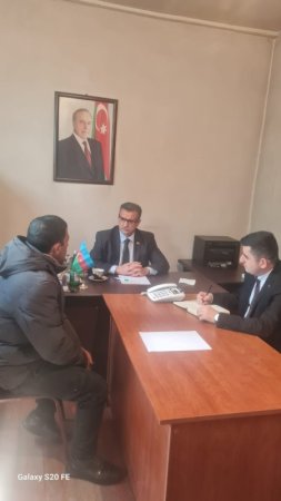 Novruzəli Aslanov İsmayıllının Soltankənd kəndində sakinlərlə görüşüb -Fotolar