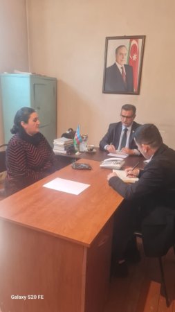 Novruzəli Aslanov İsmayıllının Soltankənd kəndində sakinlərlə görüşüb -Fotolar