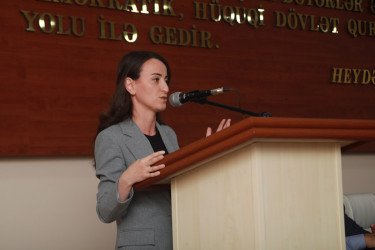 Saatlı rayonunda “Terrorçuluğun maliyyələşdirilməsinə qarşı mübarizənin əsasları və terrorun maliyyələşməsi ilə mübarizədə dini qurumların rolu” mövzusunda tədbir keçirilib