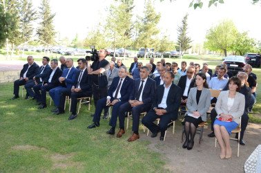 Saatlı rayonu Mollavazlı kəndində səyyar qəbul keçirildi