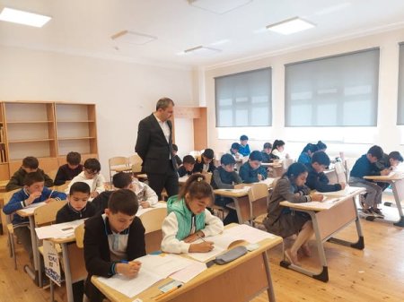 Mayın 17-də ölkə üzrə bütün dövlət ümumi təhsil müəssisələrinin IV siniflərində monitorinq keçirilib