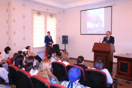 Müstəqillik Günü münasibətilə YAP Ağcabədi rayon təşkilatında tədbir keçirilmişdir