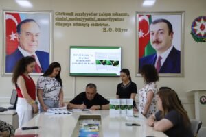  BMTBETİ-DƏ YENİ KİTABIN TƏQDİMATI KEÇİRİLİB
