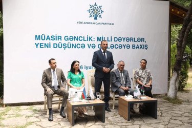 İsmayıllıda “Müasir gənclik: milli dəyərlər, yeni düşüncə və gələcəyə baxış” mövzusunda tədbir keçirilib