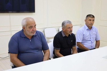 İsmayıllı Rayon İcra Hakimiyyətində vətəndaşların növbəti qəbulu keçirilib