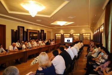 İsmayıllıda “Heydər Əliyev və Konstitusiya: hüquqla qurulan dövlət” mövzusunda tədbir keçirilib