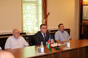 İsmayıllıda “Heydər Əliyev və Konstitusiya: hüquqla qurulan dövlət” mövzusunda tədbir keçirilib