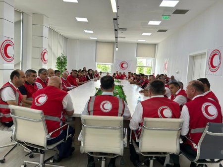 Tovuz rayonunda əməkdaşlar və könüllülərlə regional görüş keçirilib -Fotolar