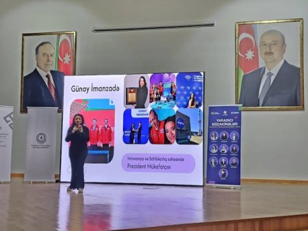 23-24 iyun 2025-ci il tarixlərdə Şəki şəhərində "Yaradıcı Müzakirələr" layihəsi çərçivəsində Şəki şəhər Heydər Əliyev Mərkəzində təlimlər keçirilib